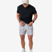 Load image into Gallery viewer, Burlebo 5.5" Athletic Shorts in White Camo