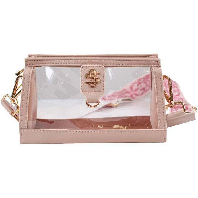 Simply Southern Clear Almond Crossbody Bag