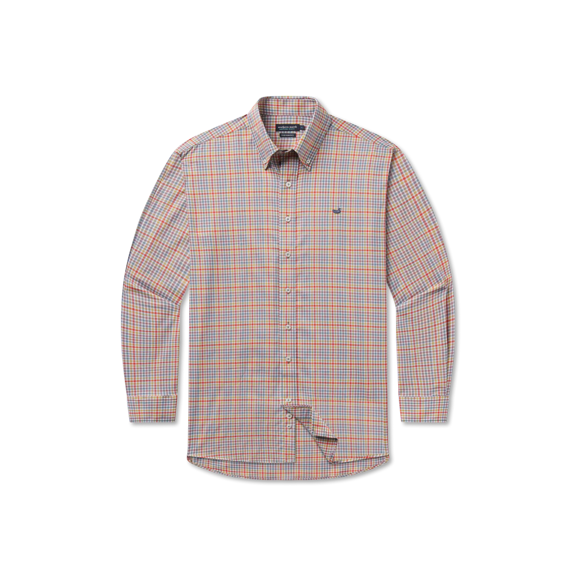 Southern Marsh Baker Performance Gingham Dress Shirt