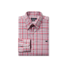 Load image into Gallery viewer, Southern Marsh Van Buren Performance Grid Dress Shirt