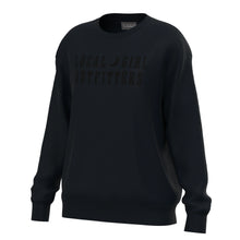 Load image into Gallery viewer, Local Girl Moon Cotton Crewneck in Black