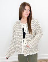 Load image into Gallery viewer, Oh My Bow Knit Cardigan