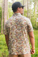 Load image into Gallery viewer, Burlebo Driftwood Camo Performance Polo