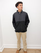Load image into Gallery viewer, Burlebo Sherpa Full Zip Jacket in Black