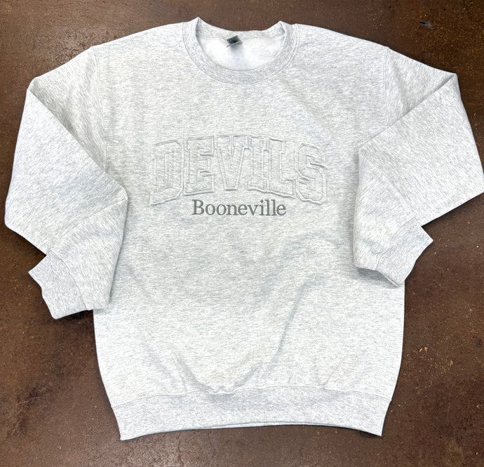 Booneville Devils Embroidered Sweatshirt