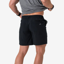 Load image into Gallery viewer, Burlebo 5.5" Everyday Matte Black Shorts with Retro Duck Camo Pockets