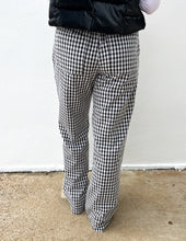 Load image into Gallery viewer, Happy Days Gingham Pants in Black