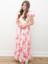 Load image into Gallery viewer, Looks Begin To Change Floral Print Maxi Dress