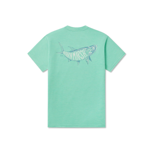 Southern Marsh Men's FieldTec Heathered Tee Tarpon Whispers