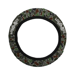 Local Boy Forest Camo Steering Wheel Cover