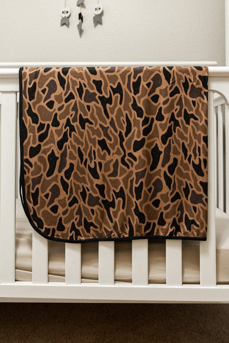 Burlebo Gauge Camo Baby Swaddle