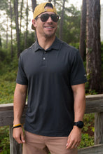 Load image into Gallery viewer, Burlebo Gun Metal Grey Performance Polo