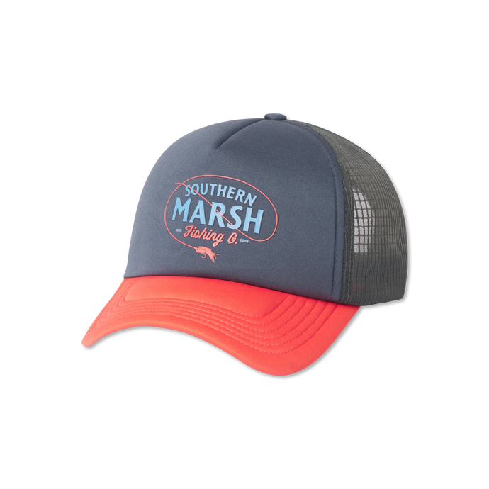 Southern Marsh Fly Loop Provo Performance Trucker Hat Slate