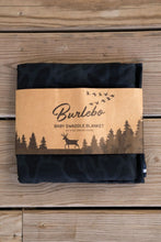 Load image into Gallery viewer, Burlebo Black Camo Baby Swaddle