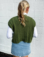 Load image into Gallery viewer, Alina Sweater Vest Olive