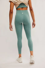 Load image into Gallery viewer, Free People Never Better Heather Leggings in Midnight Jade Heather