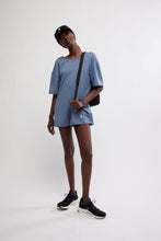 Load image into Gallery viewer, Free People Hot Shot Tee Romper Coddy in Skyline