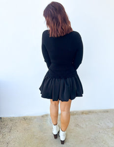 Flirty Little Secret Bubble Skirt Mini Dress