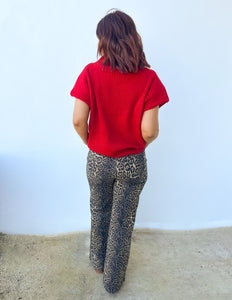 Back in Time Leopard Flares