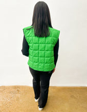 Load image into Gallery viewer, What You Need Puffer Vest in Kelly Green