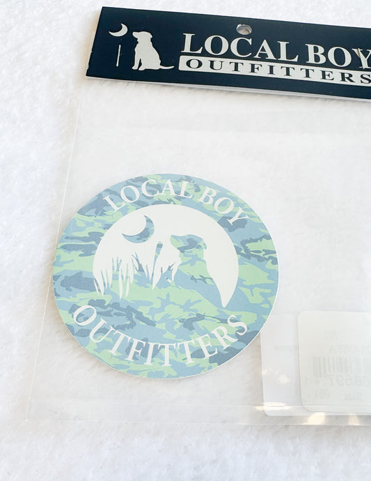 Local Boy Original Seagrass Camo Decal