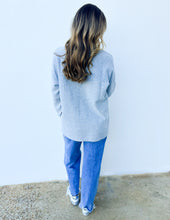 Load image into Gallery viewer, Indifferent Pullover Tunic in Heather Grey