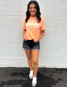 JAC's Neon Booneville SS Tee Neon Cantaloupe