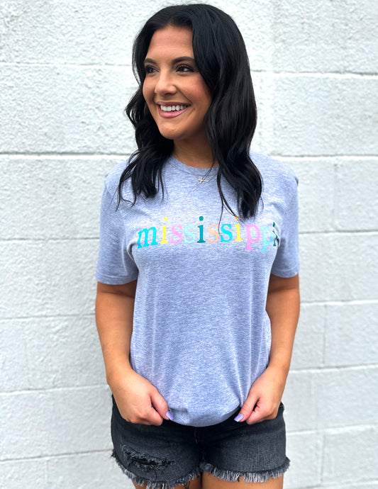 The Addyson Nicole Company Mississippi SS Tee