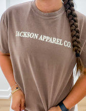 Load image into Gallery viewer, Jac's Logo SS Tee in Espresso