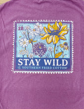 Load image into Gallery viewer, Southern Fried Cotton Stay Wild SS Tee