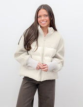 Load image into Gallery viewer, Notice Me Oversized Puffer Crop Jacket