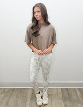 Load image into Gallery viewer, Local Girl Boxy Crop SS Tee in Coco