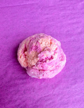 Load image into Gallery viewer, Magnolia Soap Company Bubble Scoops Pink &amp; Orange Tie Dye