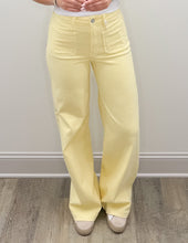 Load image into Gallery viewer, See You Smiling Mini Patch Pocket Wide Leg Pants