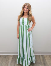 Load image into Gallery viewer, I Won't Be The Last Striped Smock Detail Maxi Dress