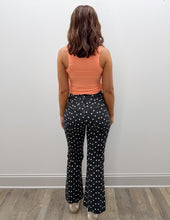 Load image into Gallery viewer, Like You Did Me HR Tonal Crop Flare in Polka Dot