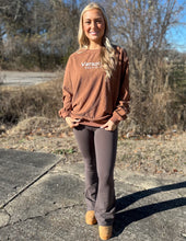 Load image into Gallery viewer, VB Corded Logo Sweatshirt Brown