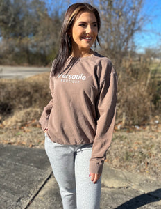 VB Comfort Color Logo Sweatshirt Espresso