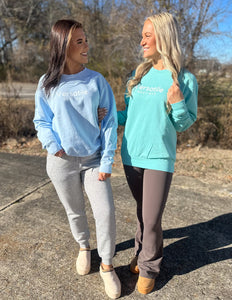 VB Comfort Color Logo Sweatshirt Chalky Mint