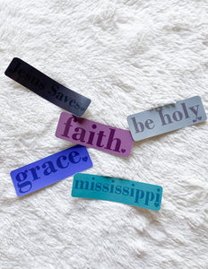 Addyson Nicole Be Holy Sticker