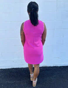 Our Love Pearl Embellished Dress