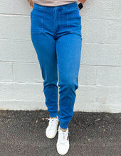 Load image into Gallery viewer, Never Wanna Leave Denim Joggers