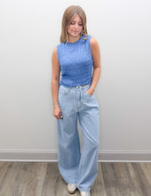 Load image into Gallery viewer, Can't Catch A Break Relaxed Denim Pants With Drawstring