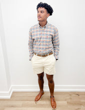 Load image into Gallery viewer, Southern Marsh Men's Regatta Stretch Short Audubon Tan