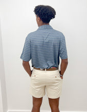 Load image into Gallery viewer, Southern Marsh Newcastle Stripe Featherlight Polo