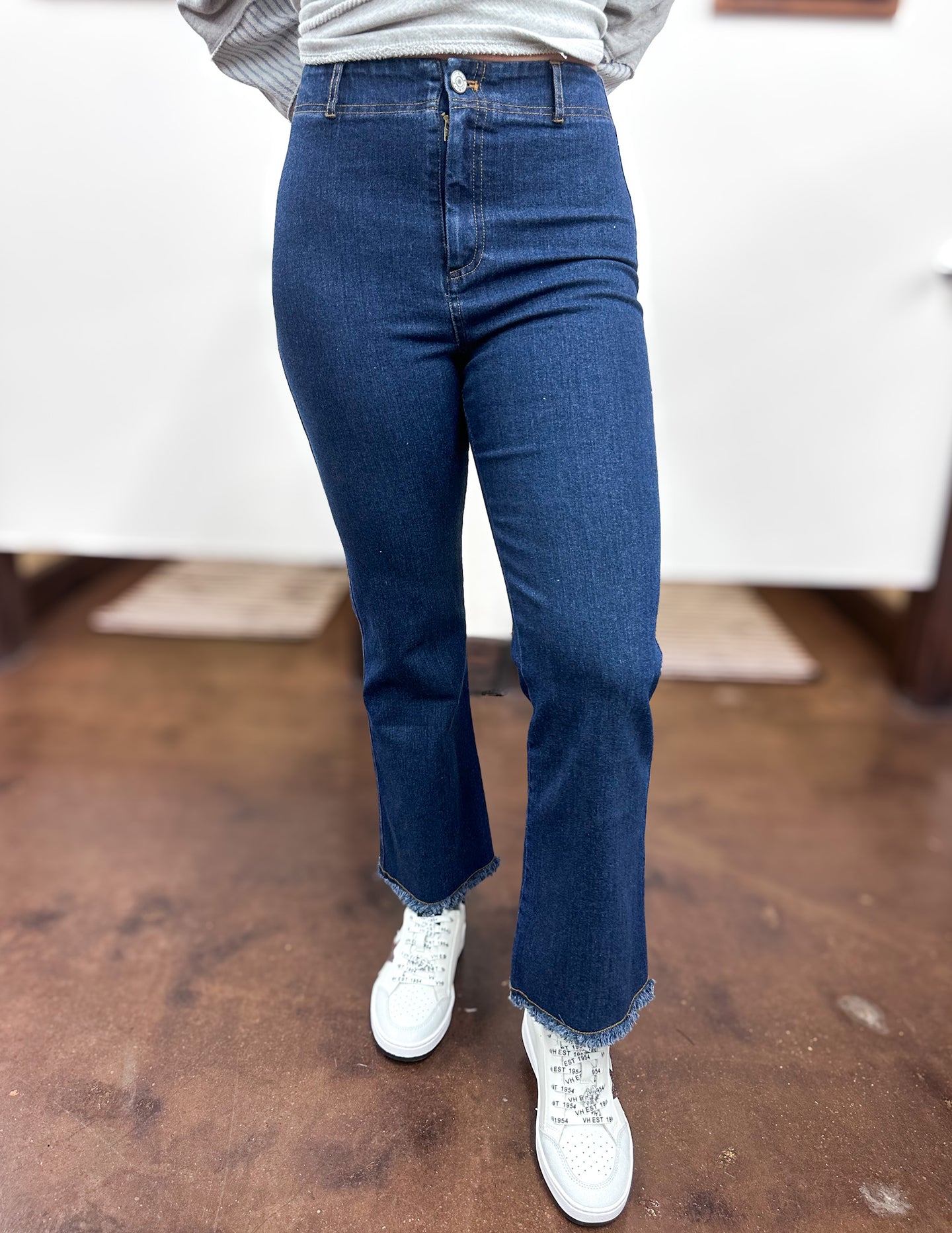 Make Me Obsessed High Rise Pants Dk Denim