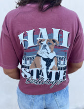 Load image into Gallery viewer, Mississippi State Bulldogs Stadium Mascot SS Tee