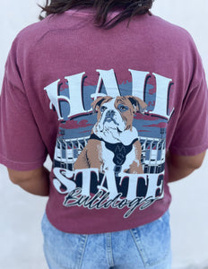 Mississippi State Bulldogs Stadium Mascot SS Tee