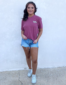 Mississippi State Starkvegas Comfort Color SS Tee