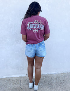 Mississippi State Starkvegas Comfort Color SS Tee